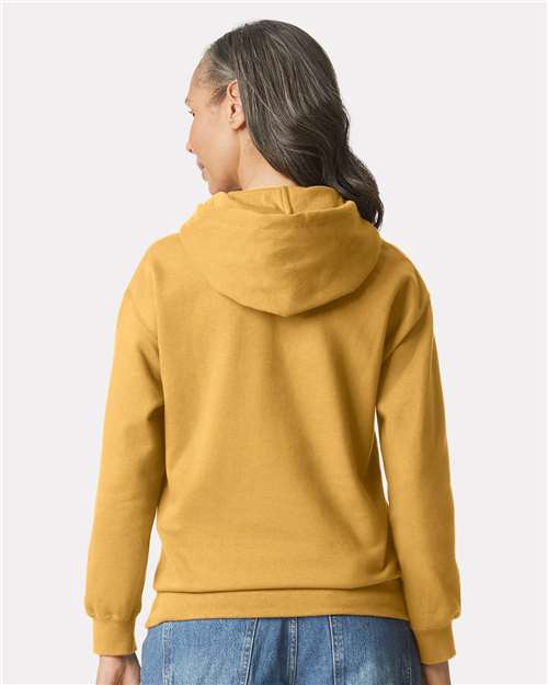 Gildan SF500 - Unisex Softstyle Midweight Hooded Sweatshirt - Mustard