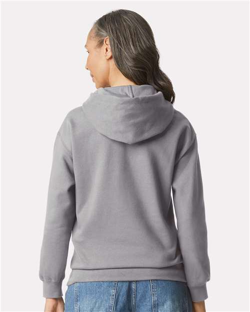 Gildan SF500 - Unisex Softstyle Midweight Hooded Sweatshirt - Cement