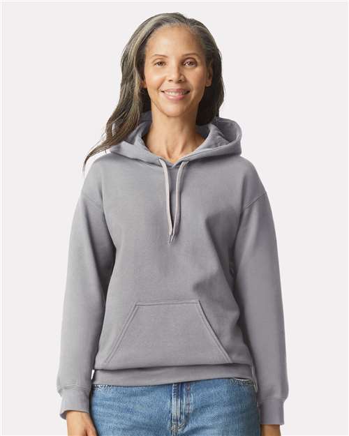 Gildan SF500 - Unisex Softstyle Midweight Hooded Sweatshirt - Cement