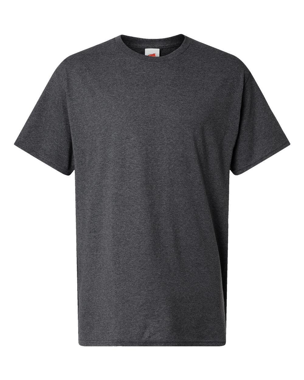 Hanes 5280T - Unisex Essential-T Tall T-Shirt — Charcoal Heather (flat)
