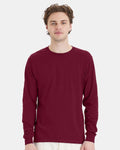 Hanes 5286 - Essential-T Long Sleeve T-Shirt — Athletic Cardinal