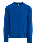 Next Level 3311 — Youth Cotton Long Sleeve T-Shirt — Royal (flat)