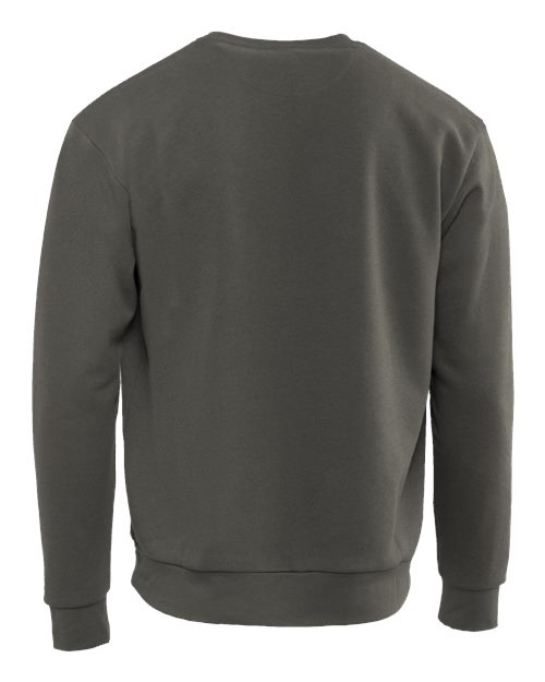 Next Level 9003 - Unisex Santa Barbara Crewneck Sweatshirt - Heavy Metal