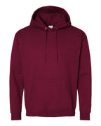 Hanes P170 - Unisex EcoSmart® Hooded Sweatshirt — Athletic Cardinal (flat)
