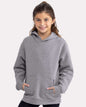 Next Level 9113 — Youth Fleece Hoodie Sweatshirt — Heather Grey