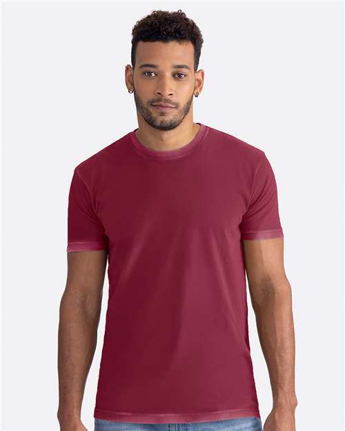 Next Level 3600SW - Unisex Soft Wash T-Shirt - Washed Cardinal