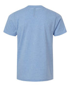 Next Level 3312 - Youth CVC T-Shirt - Heather Columbia Blue