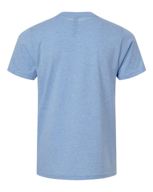 Next Level 3312 - Youth CVC T-Shirt - Heather Columbia Blue
