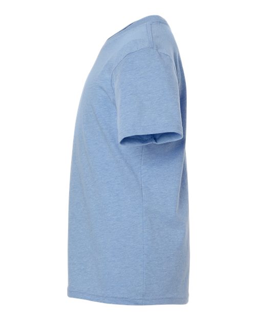 Next Level 3312 - Youth CVC T-Shirt - Heather Columbia Blue
