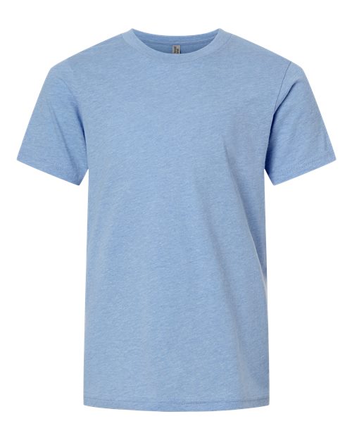 Next Level 3312 - Youth CVC T-Shirt - Heather Columbia Blue