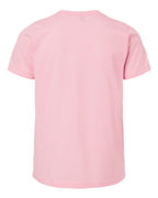 Next Level 3312 - Youth CVC T-Shirt - Heather Light Pink