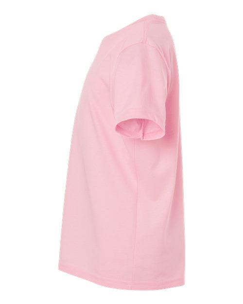 Next Level 3312 - Youth CVC T-Shirt - Heather Light Pink