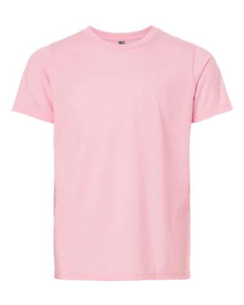 Next Level 3312 - Youth CVC T-Shirt - Heather Light Pink