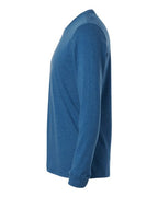 Next Level 6211 - Unisex CVC Long Sleeve T-Shirt - Heather Cool Blue