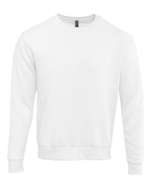 Next Level 9003 - Unisex Santa Barbara Crewneck Sweatshirt - White