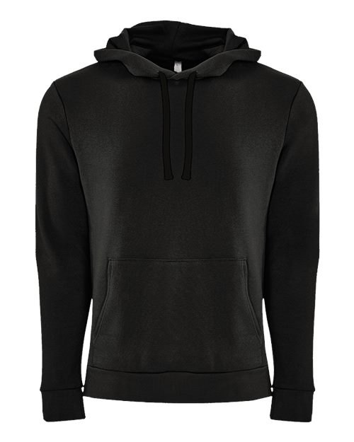 Next Level 9303 - Unisex Santa Barbara Hoodie Sweatshirt - Black/ Black