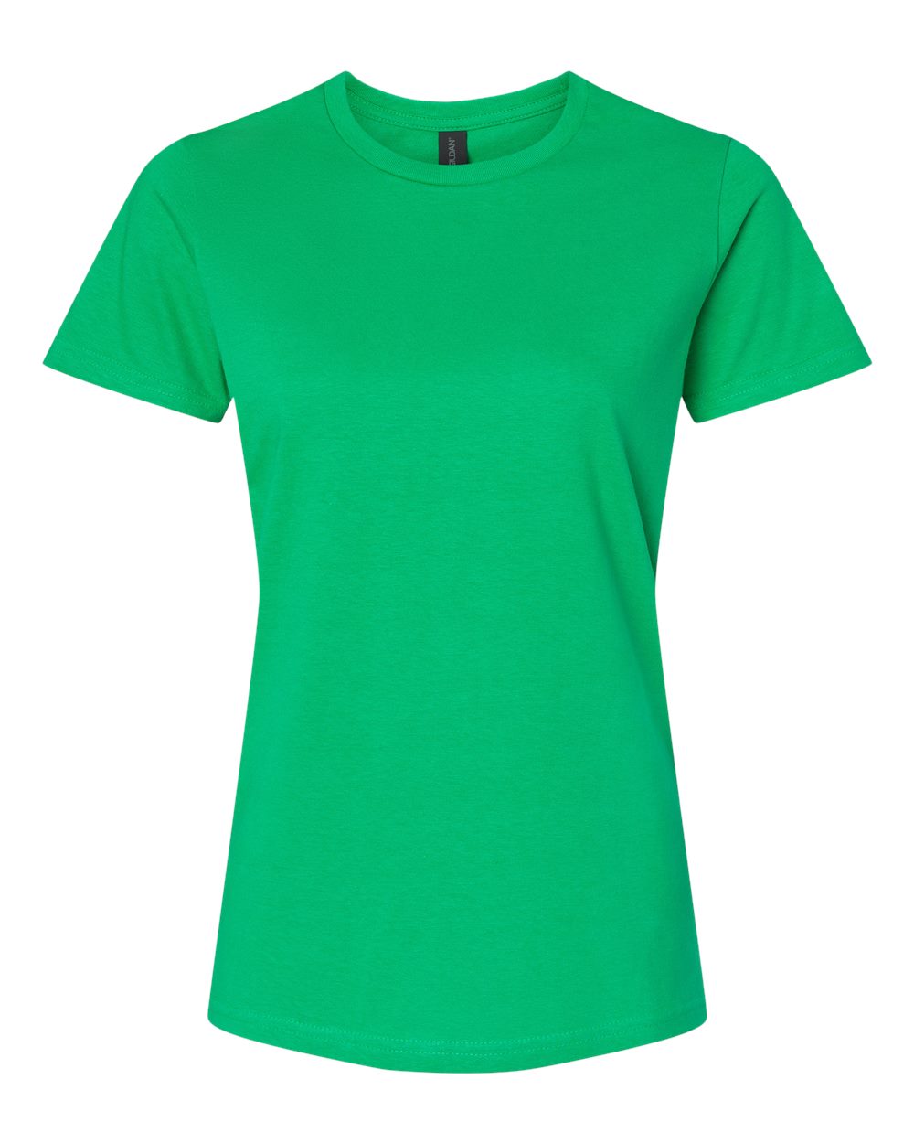 Gildan 65000L — Women's Softstyle® Midweight T-Shirt — Irish Green (flat)