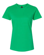 Gildan 65000L — Women's Softstyle® Midweight T-Shirt — Irish Green (flat)