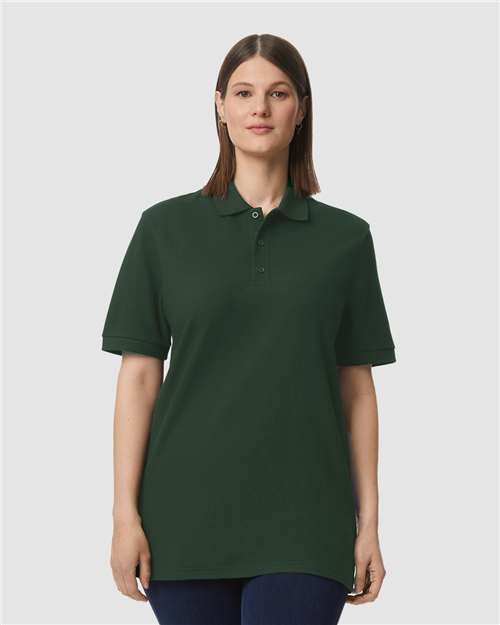 Gildan 85800 - Unisex HammerTM Pique Polo - Forest Green