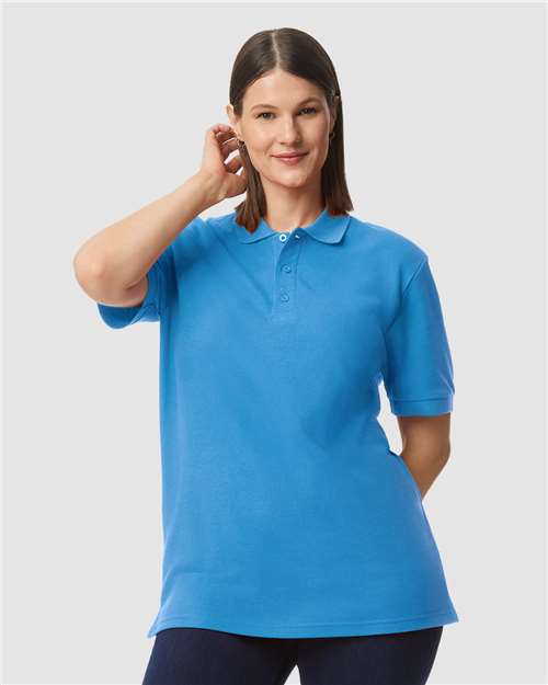 Gildan 85800 - Unisex HammerTM Pique Polo - Sapphire