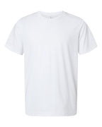 BELLA + CANVAS 3001ECO — Unisex EcoMax Tee — White (flat)