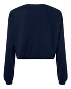 BELLA + CANVAS 6501 - Women's FWD Fashion Crop Long Sleeve Tee - Navy
