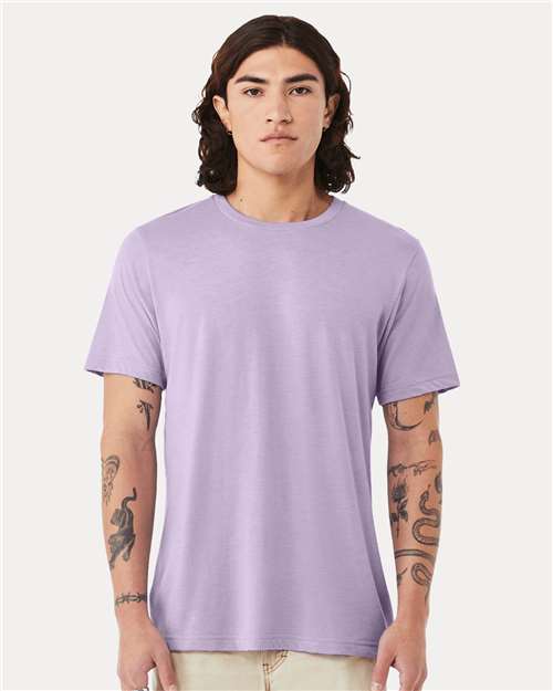 BELLA + CANVAS 3413 - Triblend Tee - Dark Lavender Triblend