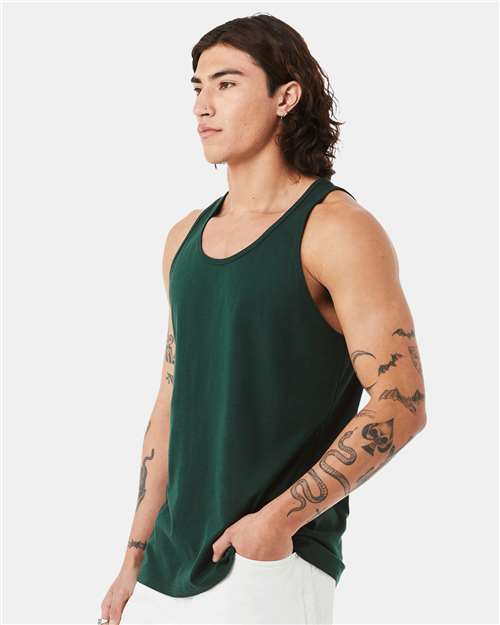 BELLA + CANVAS 3480 - Jersey Tank - Forest