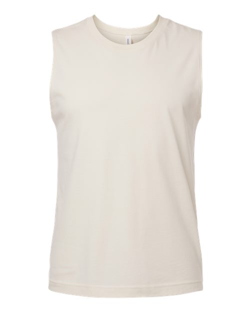 BELLA + CANVAS 3483 - Jersey Muscle Tank - Natural