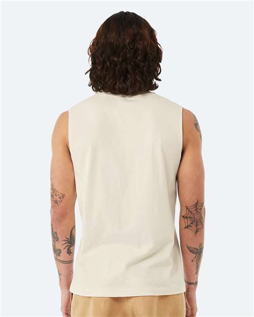 BELLA + CANVAS 3483 - Jersey Muscle Tank - Natural