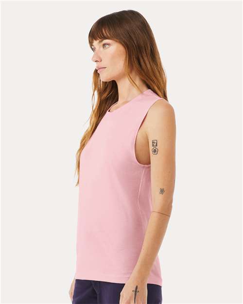 BELLA + CANVAS 3483 - Jersey Muscle Tank - Pink