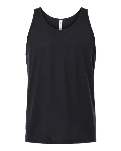 BELLA + CANVAS 3484 - Unisex Triblend Tank - Solid Black Triblend
