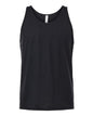 BELLA + CANVAS 3484 - Unisex Triblend Tank - Solid Black Triblend