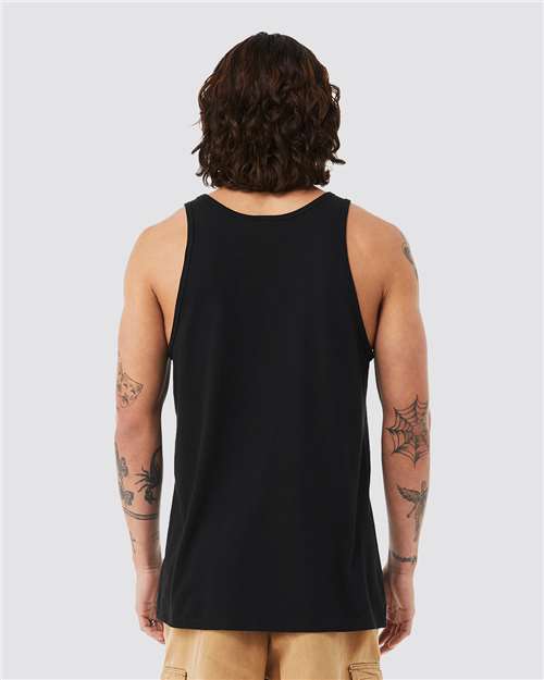 BELLA + CANVAS 3484 - Unisex Triblend Tank - Solid Black Triblend