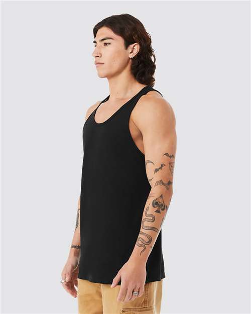 BELLA + CANVAS 3484 - Unisex Triblend Tank - Solid Black Triblend