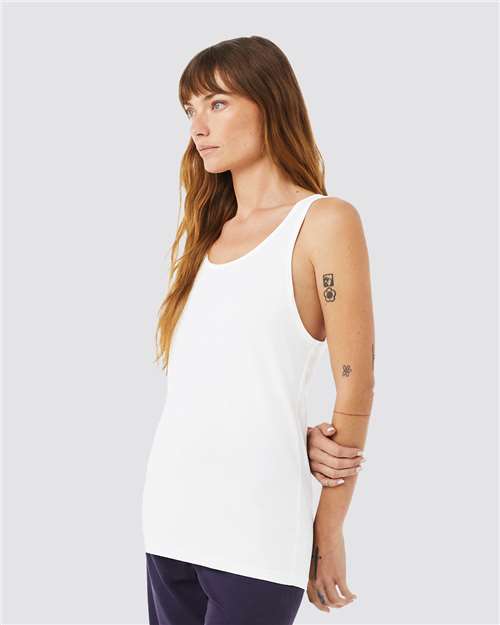 BELLA + CANVAS 3484 - Unisex Triblend Tank - Solid White Triblend