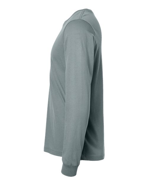 BELLA + CANVAS 3501 - Unisex Jersey Long Sleeve Tee - Blue Storm