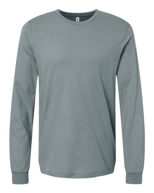 BELLA + CANVAS 3501 - Unisex Jersey Long Sleeve Tee - Blue Storm