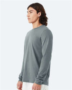 BELLA + CANVAS 3501 - Unisex Jersey Long Sleeve Tee - Blue Storm