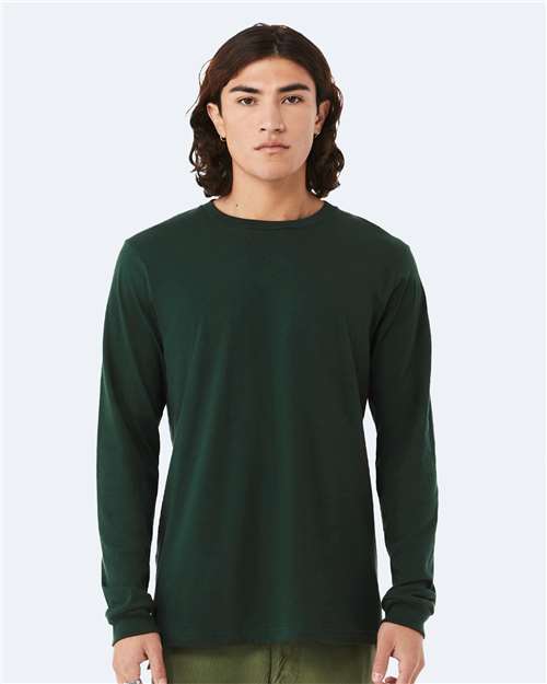 BELLA + CANVAS 3501 - Unisex Jersey Long Sleeve Tee - Forest