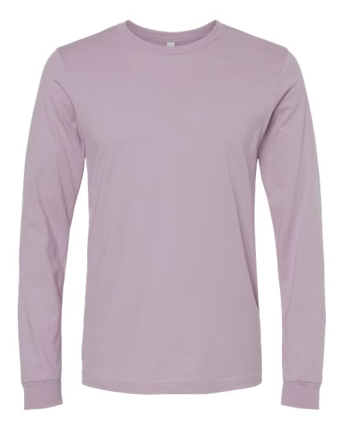 BELLA + CANVAS 3501 - Unisex Jersey Long Sleeve Tee - Light Violet