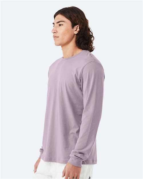 BELLA + CANVAS 3501 - Unisex Jersey Long Sleeve Tee - Light Violet