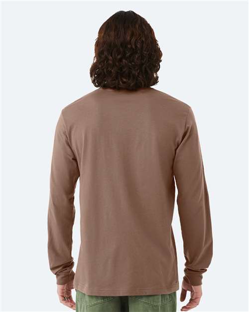 BELLA + CANVAS 3501 - Unisex Jersey Long Sleeve Tee - Vintage Brown