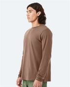 BELLA + CANVAS 3501 - Unisex Jersey Long Sleeve Tee - Vintage Brown