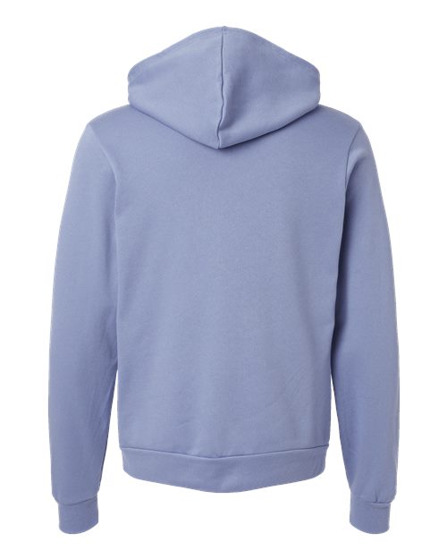 BELLA + CANVAS 3719 - Unisex Sponge Fleece Hoodie Sweatshirt - Lavender Blue