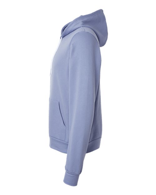 BELLA + CANVAS 3719 - Unisex Sponge Fleece Hoodie Sweatshirt - Lavender Blue