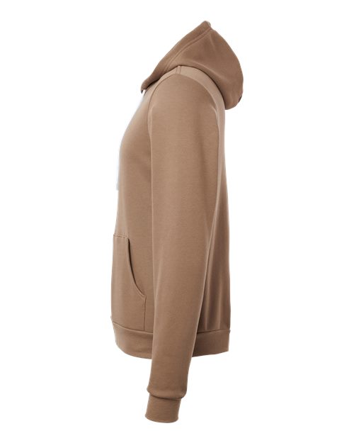 BELLA + CANVAS 3719 - Unisex Sponge Fleece Hoodie Sweatshirt - Vintage Brown