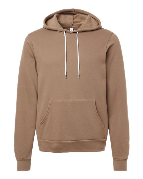 BELLA + CANVAS 3719 - Unisex Sponge Fleece Hoodie Sweatshirt - Vintage Brown