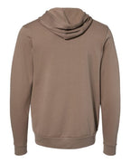 BELLA + CANVAS 3739 - Unisex Sponge Fleece Full-Zip Hoodie Sweatshirt - Vintage Brown