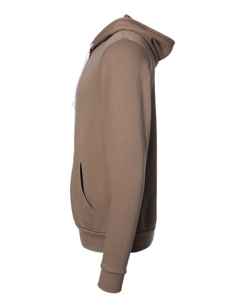 BELLA + CANVAS 3739 - Unisex Sponge Fleece Full-Zip Hoodie Sweatshirt - Vintage Brown